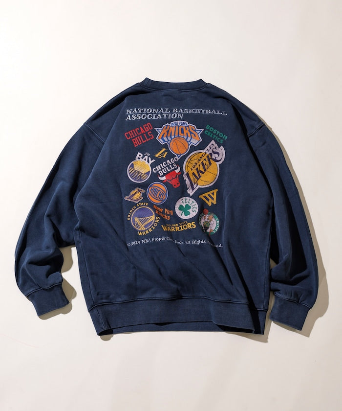 FREAK'S STORE NBA Special Order Random Team Back Logo Print Sweatshirt 隨機球隊標誌大學T