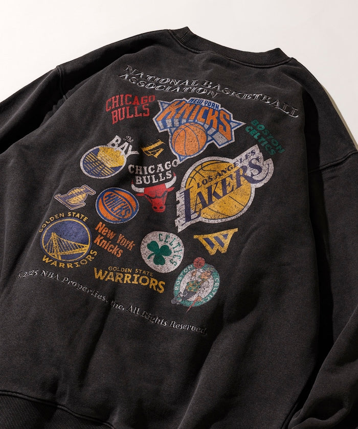 FREAK'S STORE NBA Special Order Random Team Back Logo Print Sweatshirt 隨機球隊標誌大學T