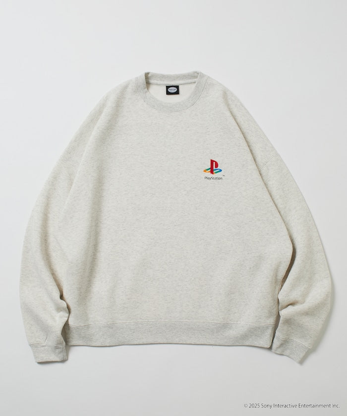 FREAK'S STORE X PlayStation Oversized Logo Back Sweatshirt 限定聯名寬版大學T