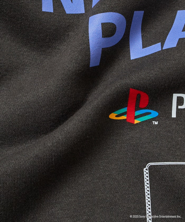 FREAK'S STORE X PlayStation Oversized Logo Back Sweatshirt 限定聯名寬版大學T