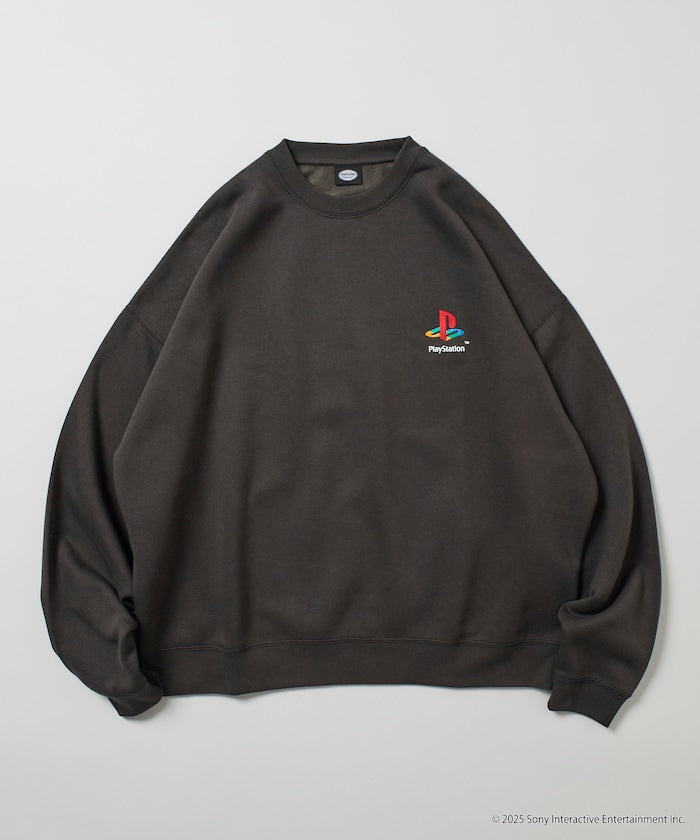 FREAK'S STORE X PlayStation Oversized Logo Back Sweatshirt 限定聯名寬版大學T