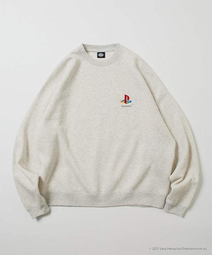 FREAK'S STORE X PlayStation Oversized Back Print Crew Neck Sweatshirt / Sarugetchu 限定聯名寬版大學T