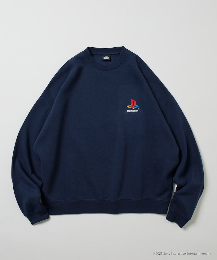FREAK'S STORE X PlayStation Oversized Back Print Crew Neck Sweatshirt / Sarugetchu 限定聯名寬版大學T