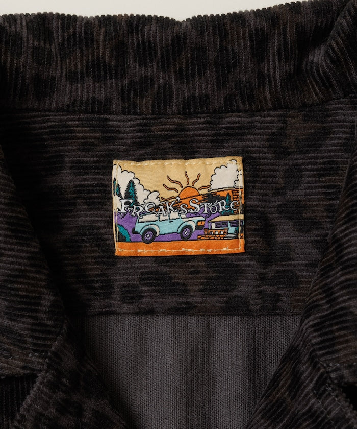 FREAK'S STORE 寬版燈心絨襯衫夾克