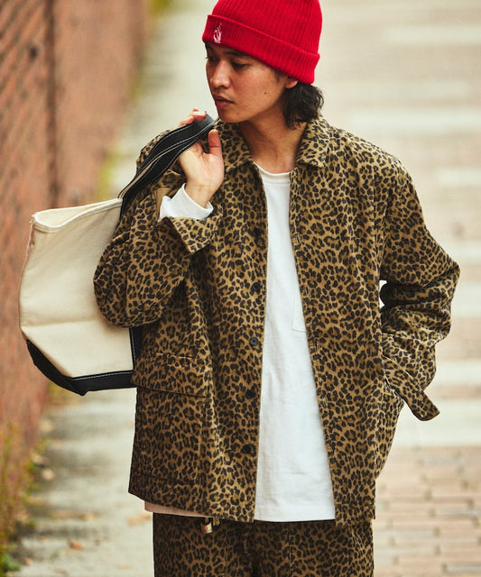 FREAK'S STORE 寬版燈心絨襯衫夾克