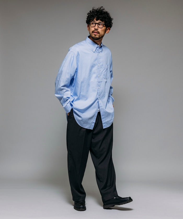 FREAK'S STORE 100 pairs of broadcloth button-down shirts 寬版長袖襯衫