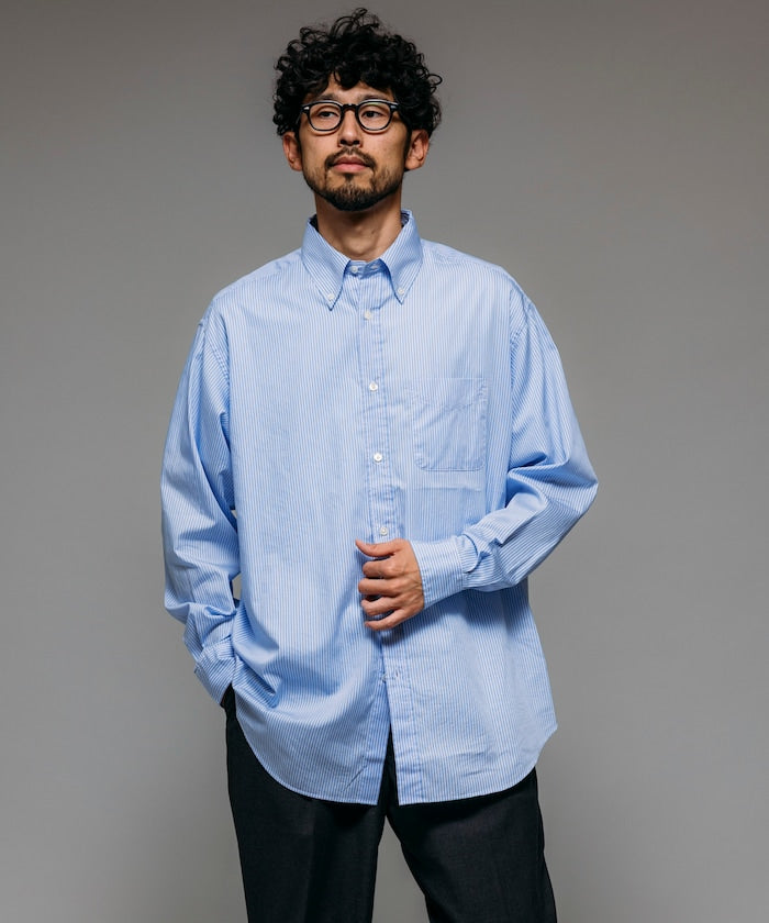 FREAK'S STORE 100 pairs of broadcloth button-down shirts 寬版長袖襯衫