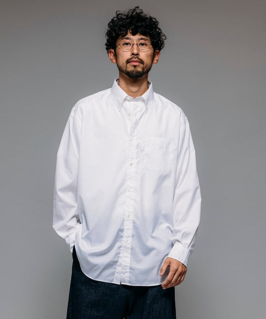 FREAK'S STORE 100 pairs of broadcloth button-down shirts 寬版長袖襯衫