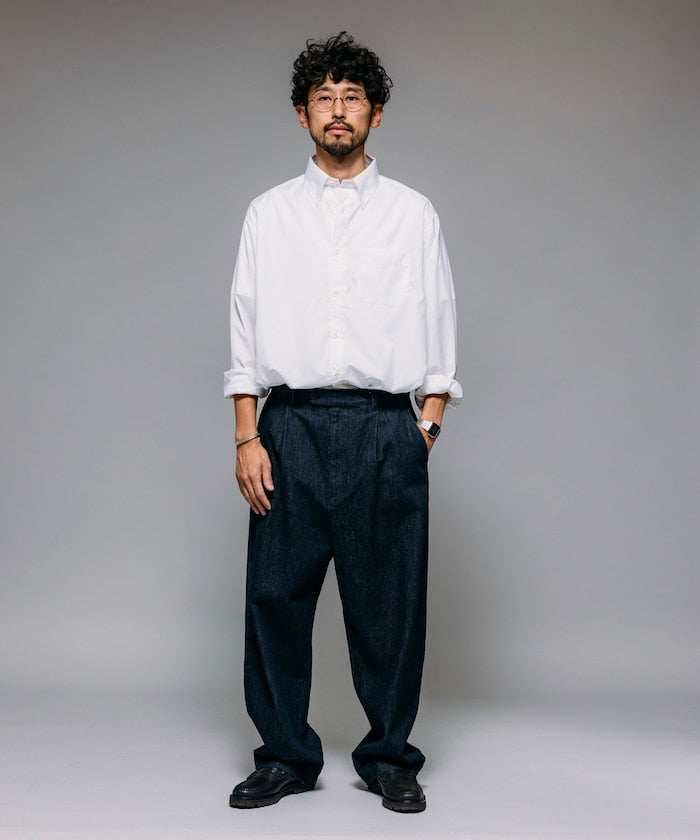 FREAK'S STORE 100 pairs of broadcloth button-down shirts 寬版長袖襯衫