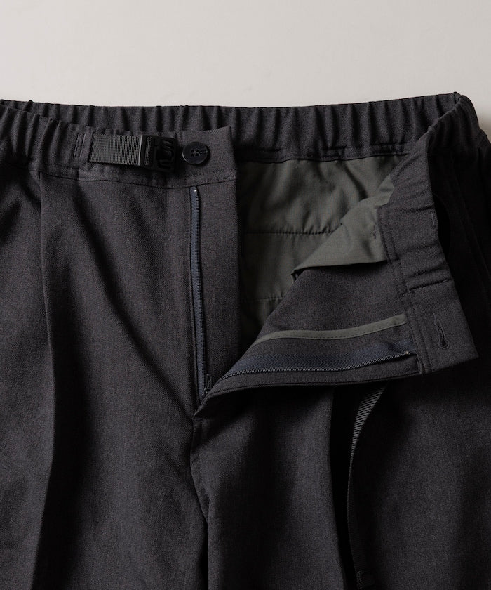 FREAK'S STORE T/R 編織腰帶休閒長褲