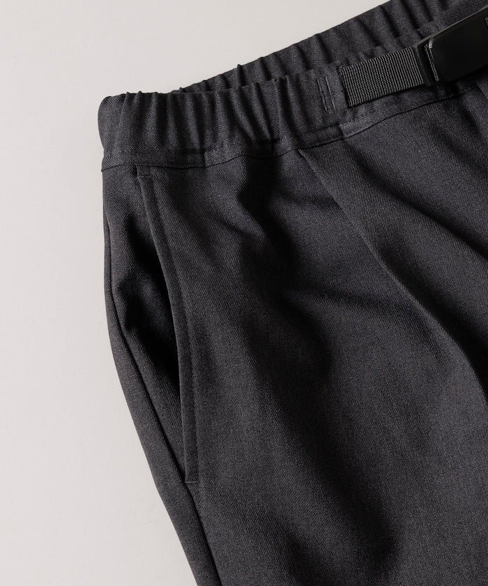 FREAK'S STORE T/R 編織腰帶休閒長褲