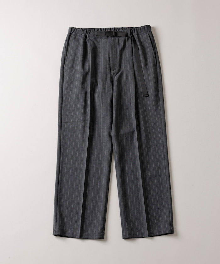 FREAK'S STORE T/R 編織腰帶休閒長褲