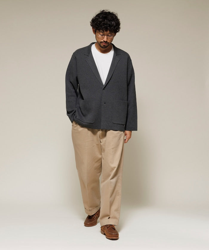FREAK'S STORE Washable sweat-like Knit Jacket 經典針織外套