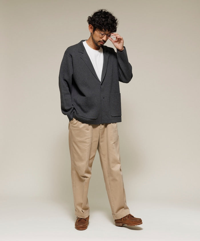 FREAK'S STORE Washable sweat-like Knit Jacket 經典針織外套