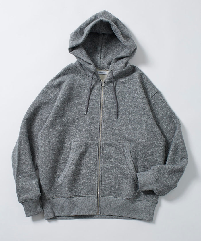 FREAK'S STORE COMFORT HEATHER 復古拉鍊連帽外套