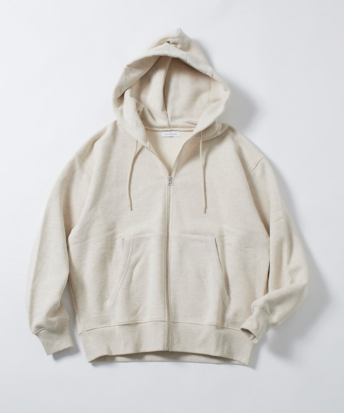 FREAK'S STORE COMFORT HEATHER 復古拉鍊連帽外套