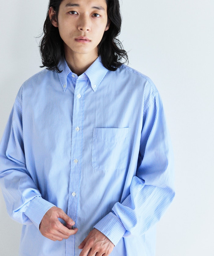 FREAK'S STORE 100 pairs of broadcloth button-down shirts 寬版長袖襯衫