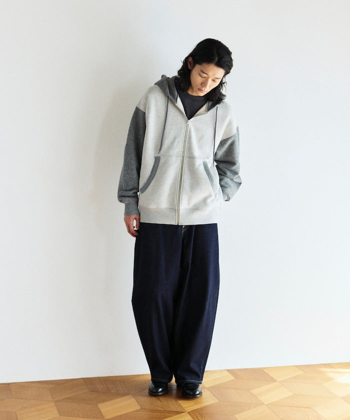FREAK'S STORE COMFORT HEATHER 復古拉鍊連帽外套