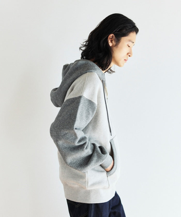 FREAK'S STORE COMFORT HEATHER 復古拉鍊連帽外套