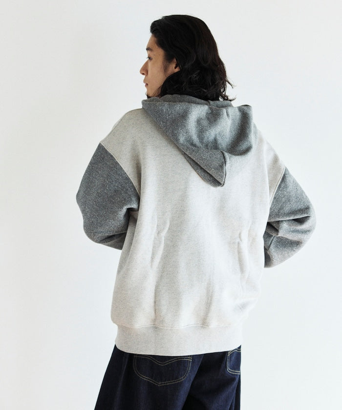 FREAK'S STORE COMFORT HEATHER 復古拉鍊連帽外套