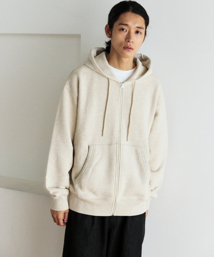 FREAK'S STORE COMFORT HEATHER 復古拉鍊連帽外套