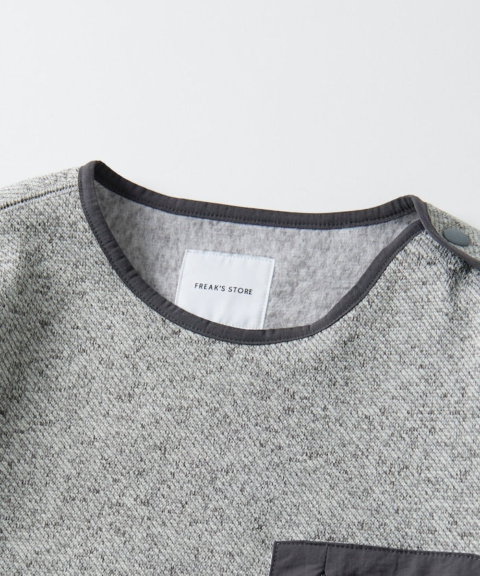 FREAK'S STORE Relaxed Fit Knit Fleece Spindle Pullover 寬鬆圓領羊毛針織衫