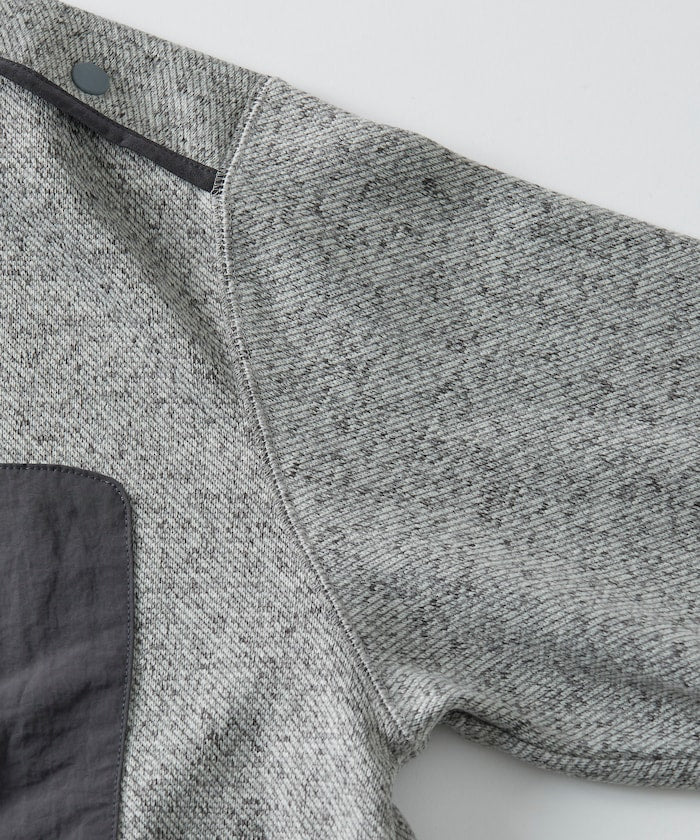 FREAK'S STORE Relaxed Fit Knit Fleece Spindle Pullover 寬鬆圓領羊毛針織衫
