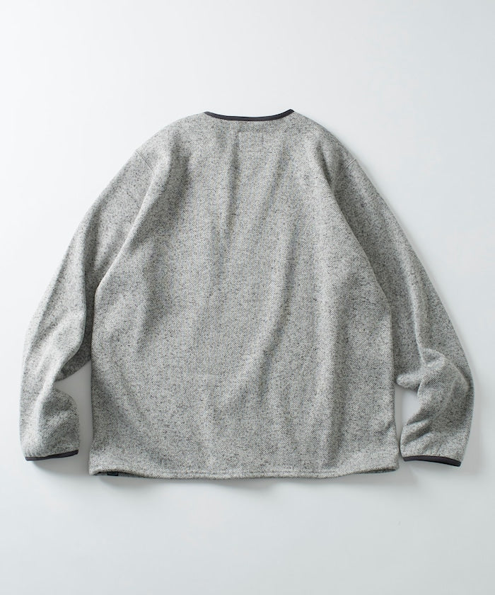 FREAK'S STORE Relaxed Fit Knit Fleece Spindle Pullover 寬鬆圓領羊毛針織衫
