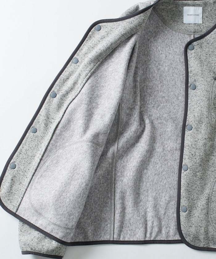 FREAK'S STORE Relaxed Fit Knit Fleece Cardigan 針織羊毛開襟衫