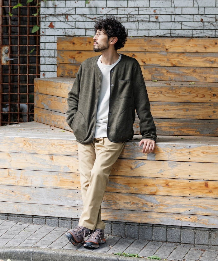 FREAK'S STORE Relaxed Fit Knit Fleece Cardigan 針織羊毛開襟衫