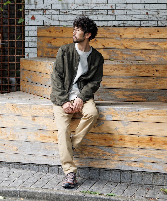 FREAK'S STORE Relaxed Fit Knit Fleece Cardigan 針織羊毛開襟衫