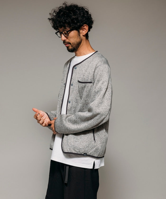 FREAK'S STORE Relaxed Fit Knit Fleece Cardigan 針織羊毛開襟衫