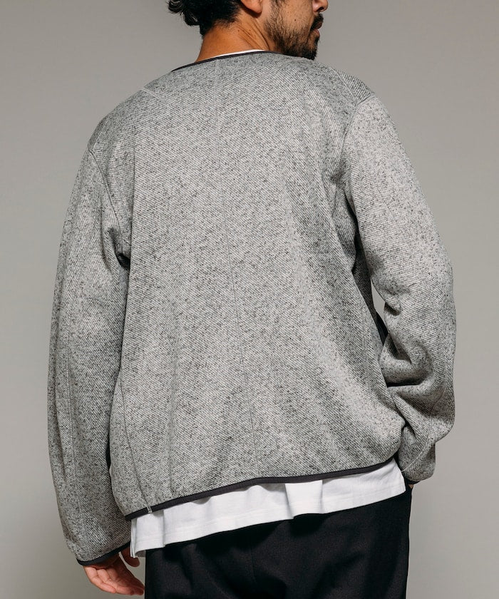 FREAK'S STORE Relaxed Fit Knit Fleece Cardigan 針織羊毛開襟衫
