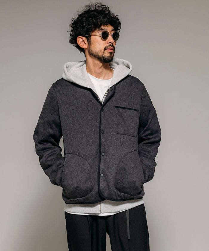 FREAK'S STORE Relaxed Fit Knit Fleece Cardigan 針織羊毛開襟衫