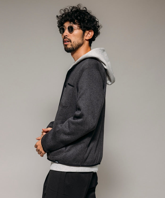FREAK'S STORE Relaxed Fit Knit Fleece Cardigan 針織羊毛開襟衫