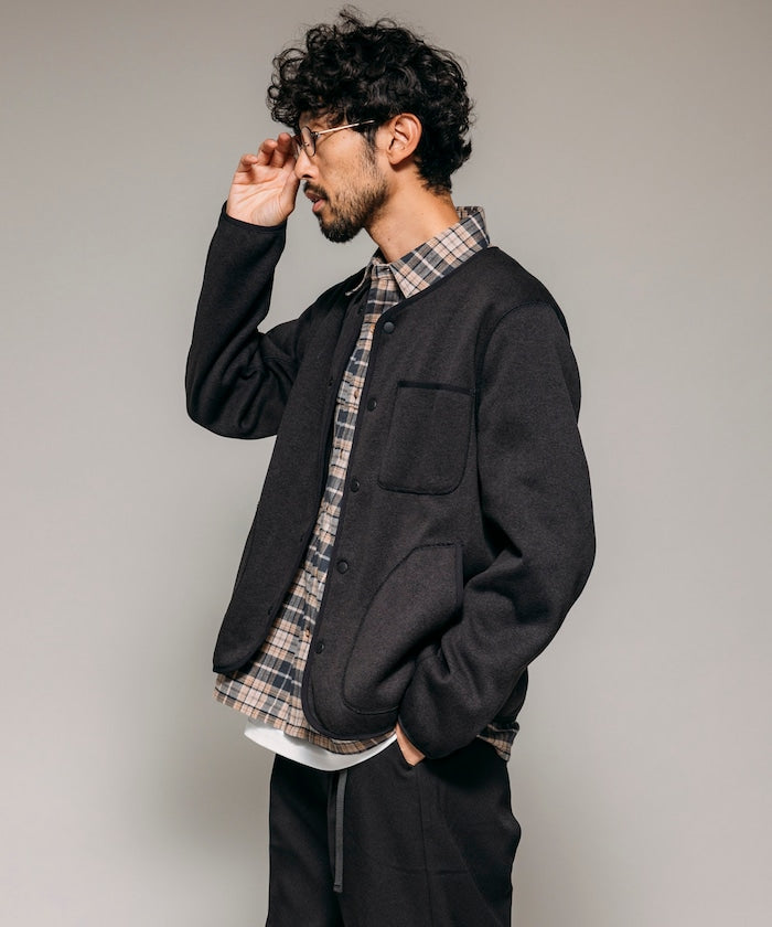 FREAK'S STORE Relaxed Fit Knit Fleece Cardigan 針織羊毛開襟衫