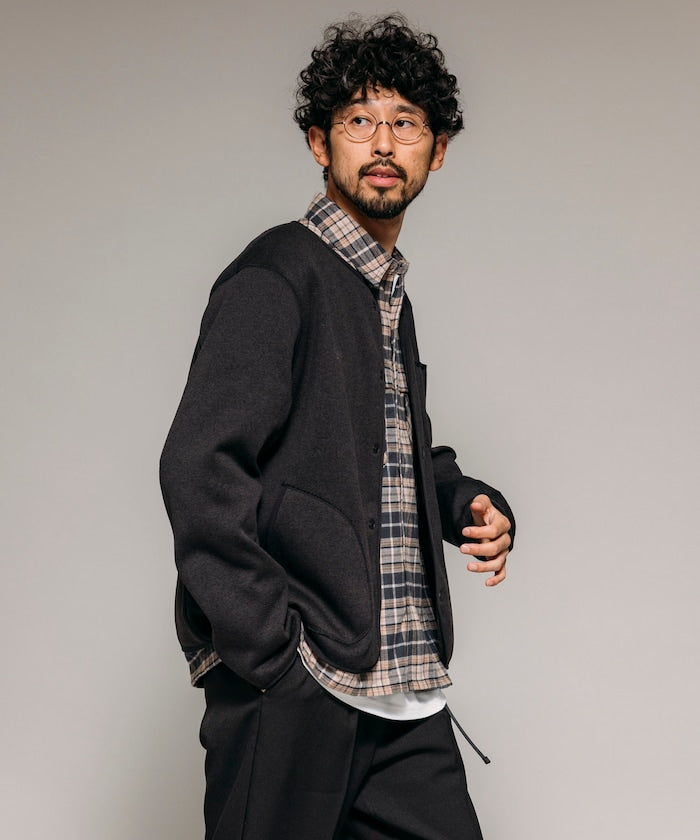 FREAK'S STORE Relaxed Fit Knit Fleece Cardigan 針織羊毛開襟衫