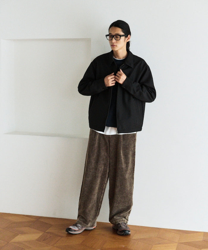 Firsthand Spindle corduroy tuck wide Pants 燈芯絨打褶休閒褲