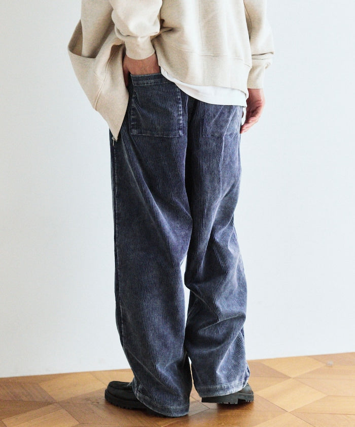Firsthand Spindle corduroy tuck wide Pants 燈芯絨打褶休閒褲