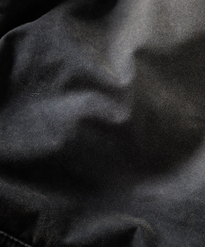 FREAK'S STORE Collar corduroy switching cotton nylon Blouson 燈芯絨領拉鍊夾克