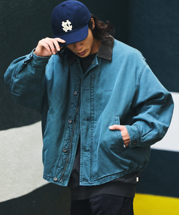 NAUTICA 復古刺繡標誌短版外套