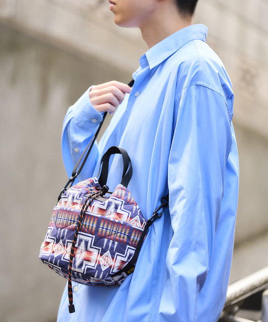 KiU x PENDLETON® 限定 絎縫防潑水兩用口袋肩背包 K481