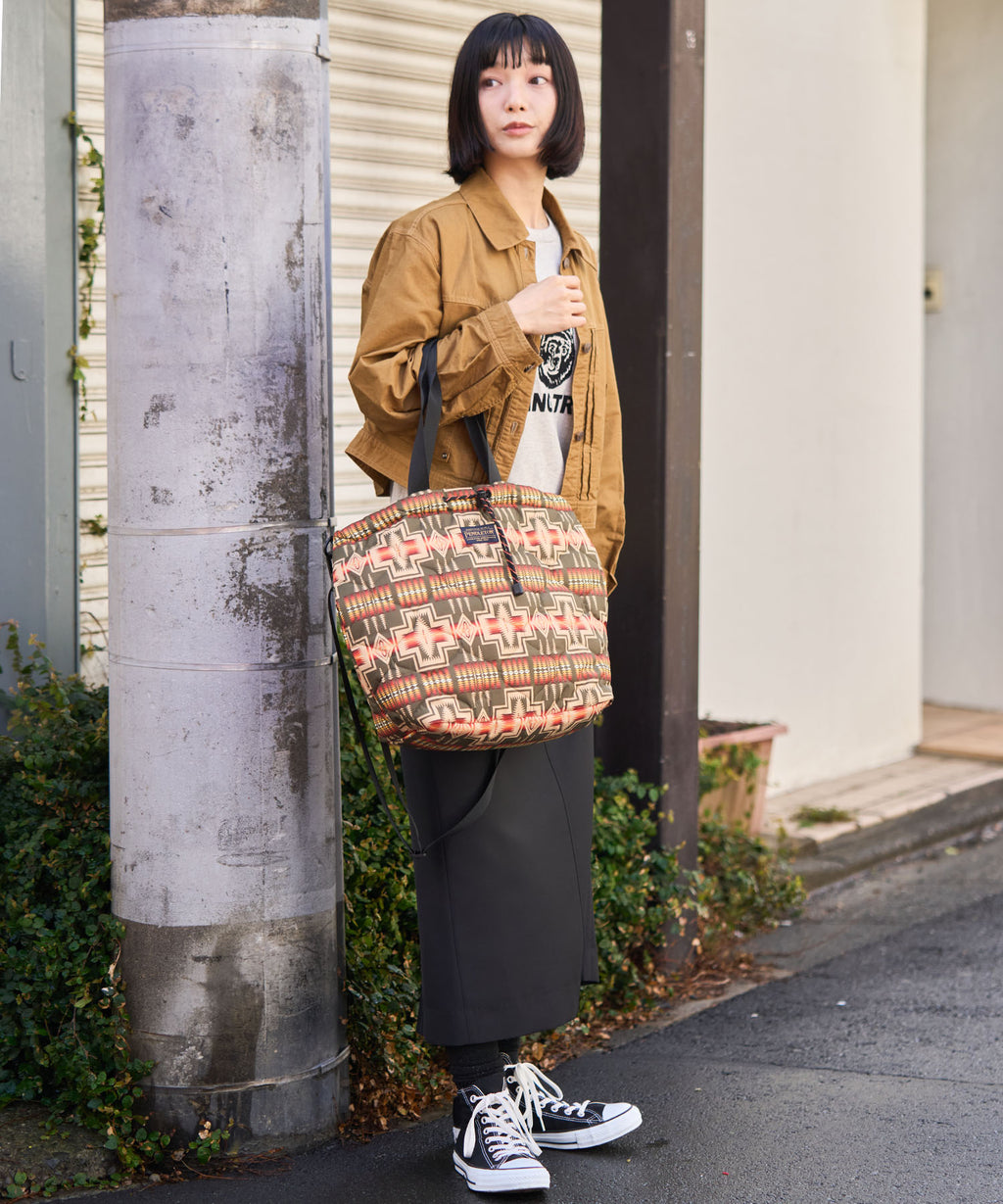 KiU x PENDLETON® 限定 絎縫兩用手提包 K482