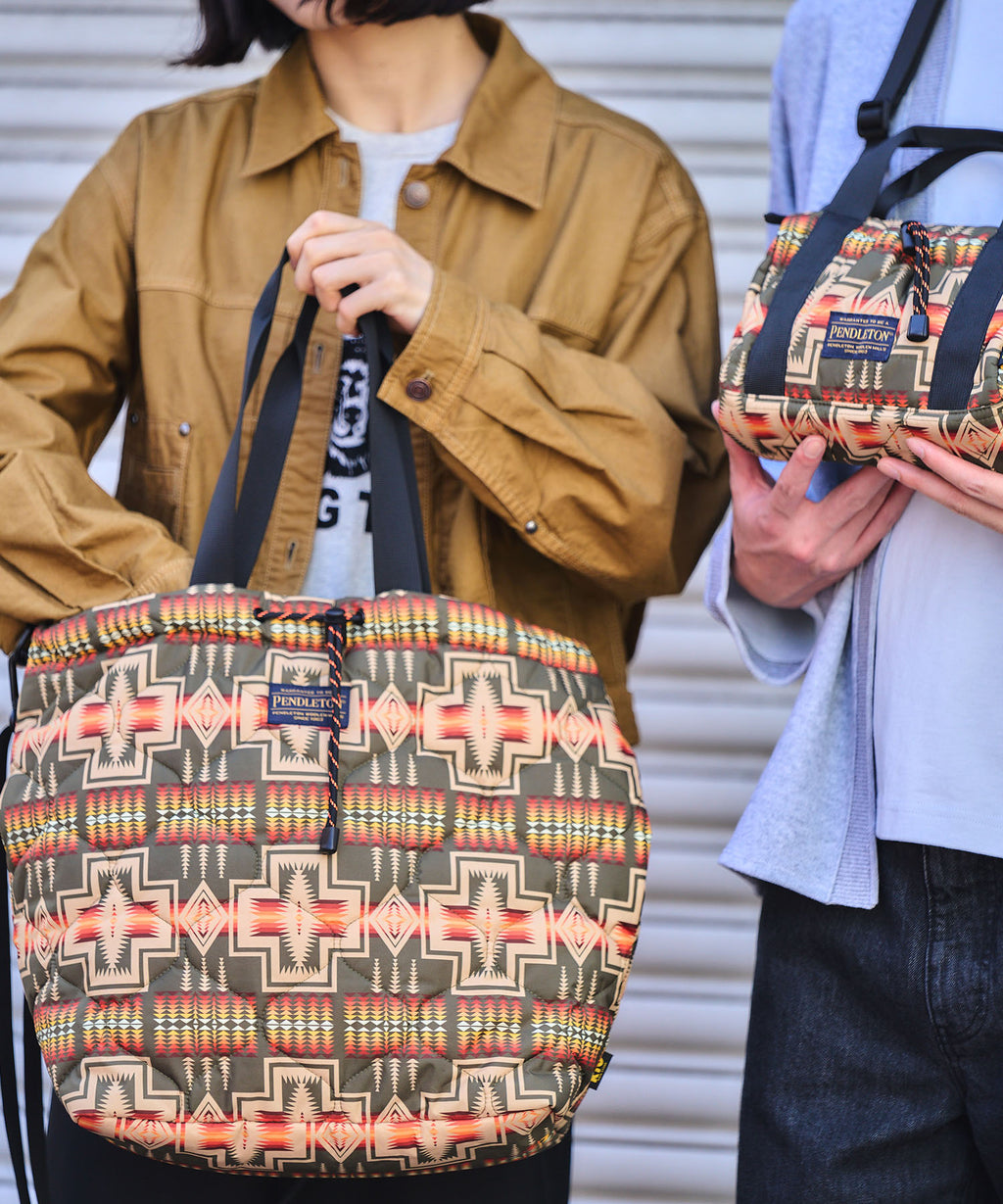 KiU x PENDLETON® 限定 絎縫兩用手提包 K482