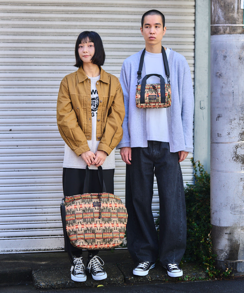 KiU x PENDLETON® 限定 絎縫兩用手提包 K482
