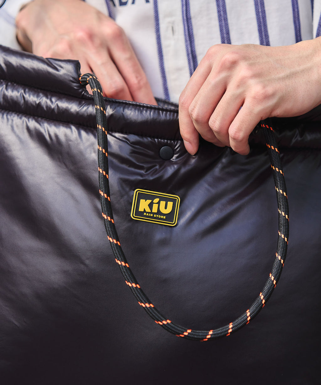 KiU Puffy paracord tote bag K003 大容量抽繩托特包