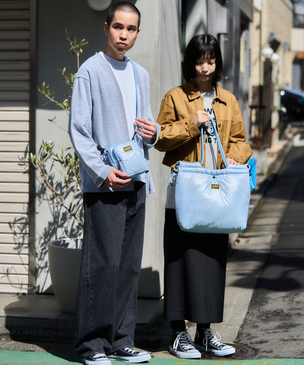 KiU Puffy paracord tote bag K003 大容量抽繩托特包
