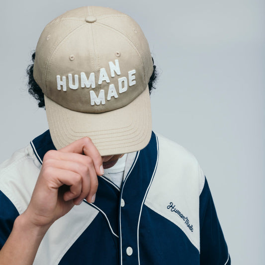 HUMAN MADE 6PANEL TWILL CAP 簡約LOGO棒球帽