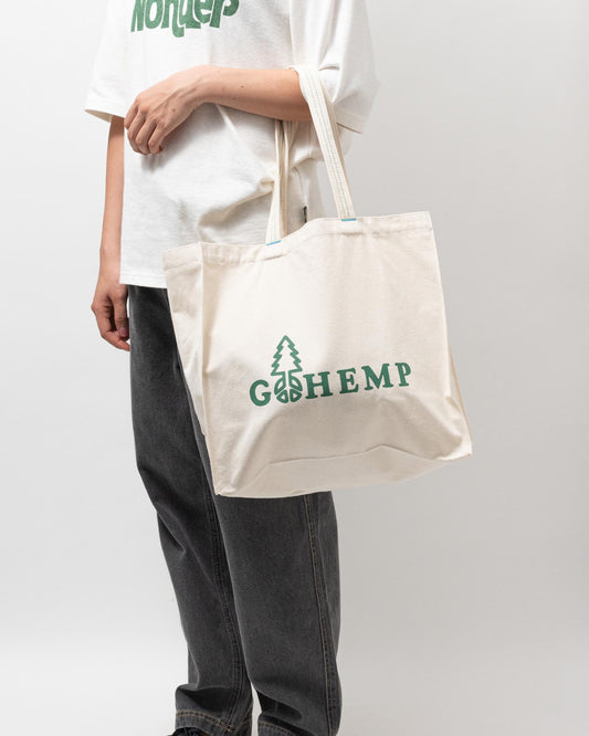 GOHEMP TREE LOGO ECO BAG 樹木Logo環保帆布袋