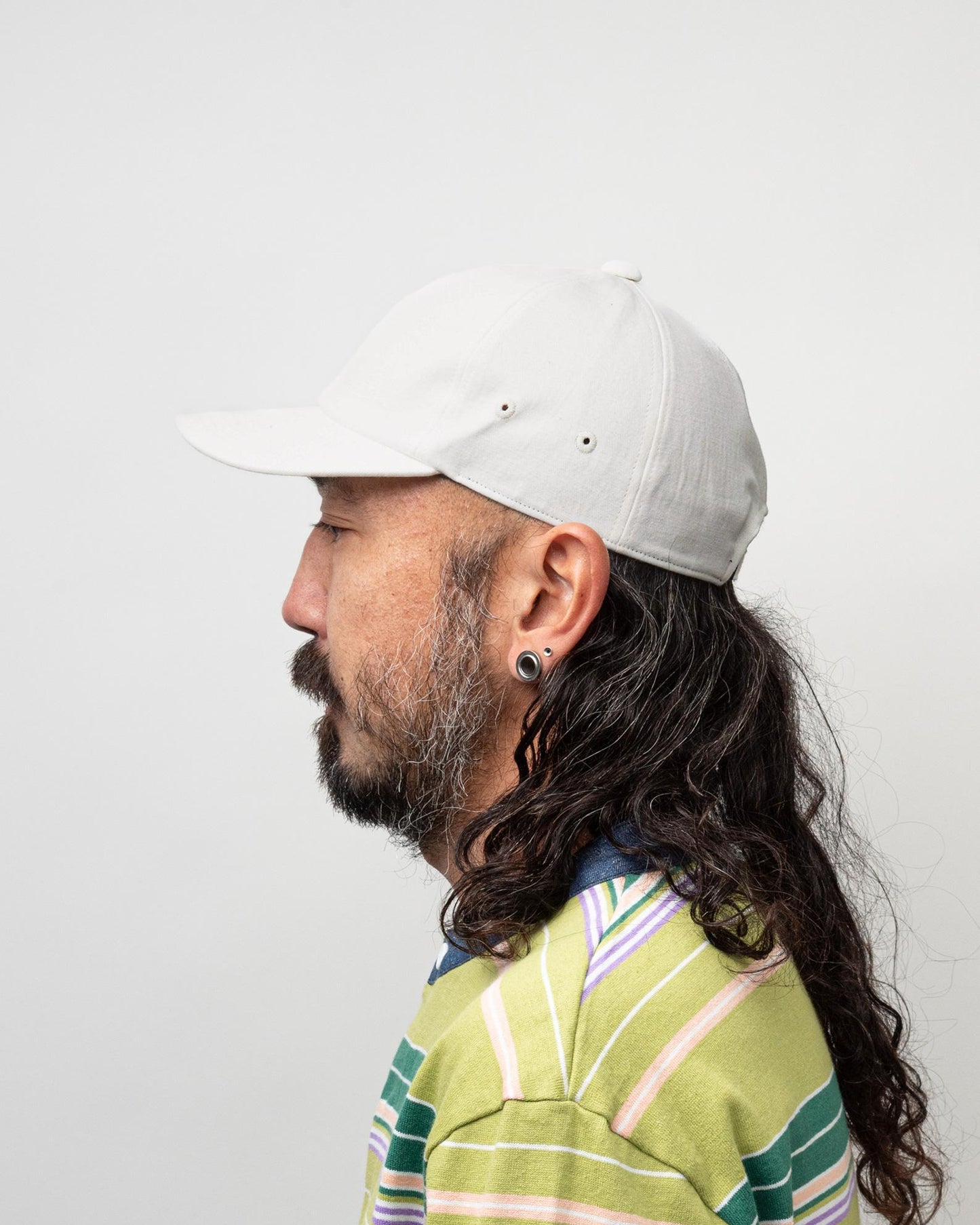 GOHEMP HEMP PANEL CAP 麻質拼接棒球帽